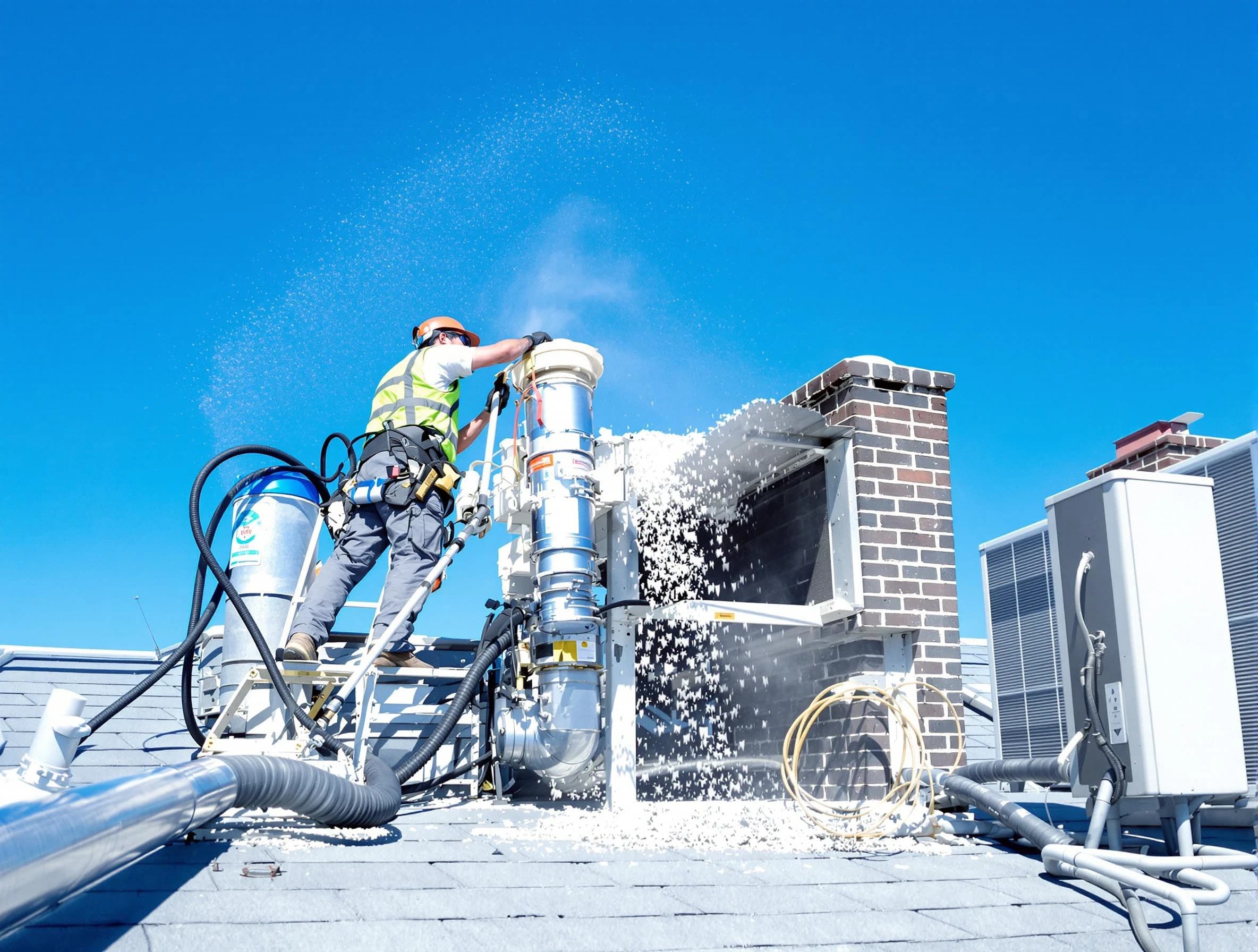 Expert roof dryer vent cleaning by Carefree Dryer Vent Cleaning in Carefree