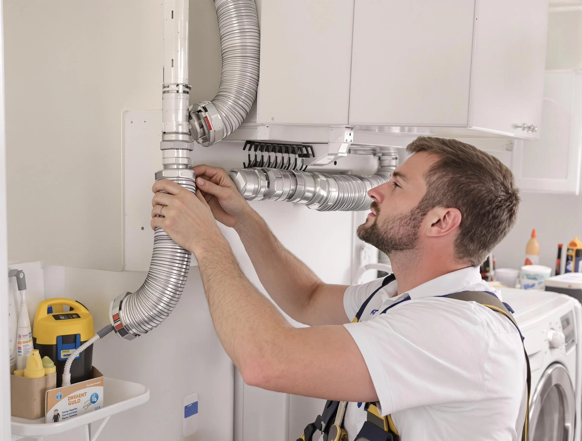 Professional dryer vent repair and installation by Carefree Dryer Vent Cleaning in Carefree