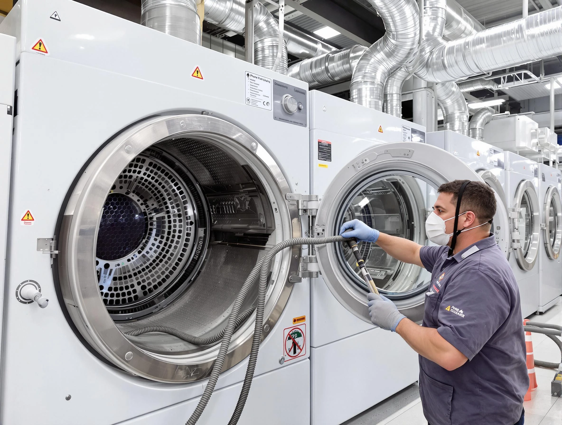 Industrial-grade dryer vent cleaning by Carefree Dryer Vent Cleaning in Carefree